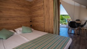 Premium three bedroom safari tent