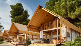 Premium three bedroom safari tent