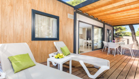 Camping villa sea view