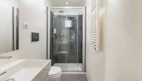 Deluxe camping villa sea view