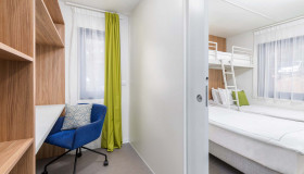 Deluxe camping villa sea view