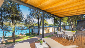 Camping villa sea view