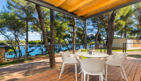 Camping villa sea view