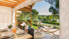 Arena One 99 Glamping_Premium Two Bedroom Lodge Tent (2+2)