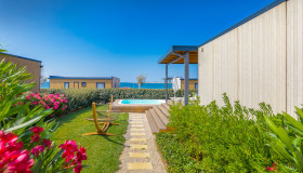 Arena Grand Kažela Camping Homes_Deluxe Camping Villa with private pool