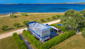 Arena Grand Kažela Campsite_Luxury lot first row to the sea