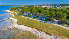 Arena Grand Kažela Campsite_Luxury lot first row to the sea
