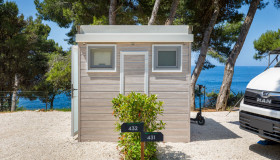 Arena Stoja Campsite_Luxury sea view lot with private bathroom