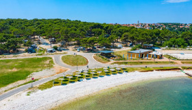 Plaža dron