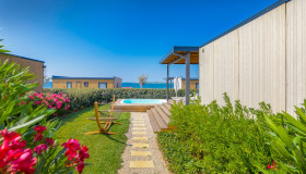 Arena Grand Kažela Camping Homes_Deluxe Camping Villa with Private Pool