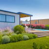 Arena Grand Kažela Camping Homes_Deluxe camping villa with private pool - first row to the sea